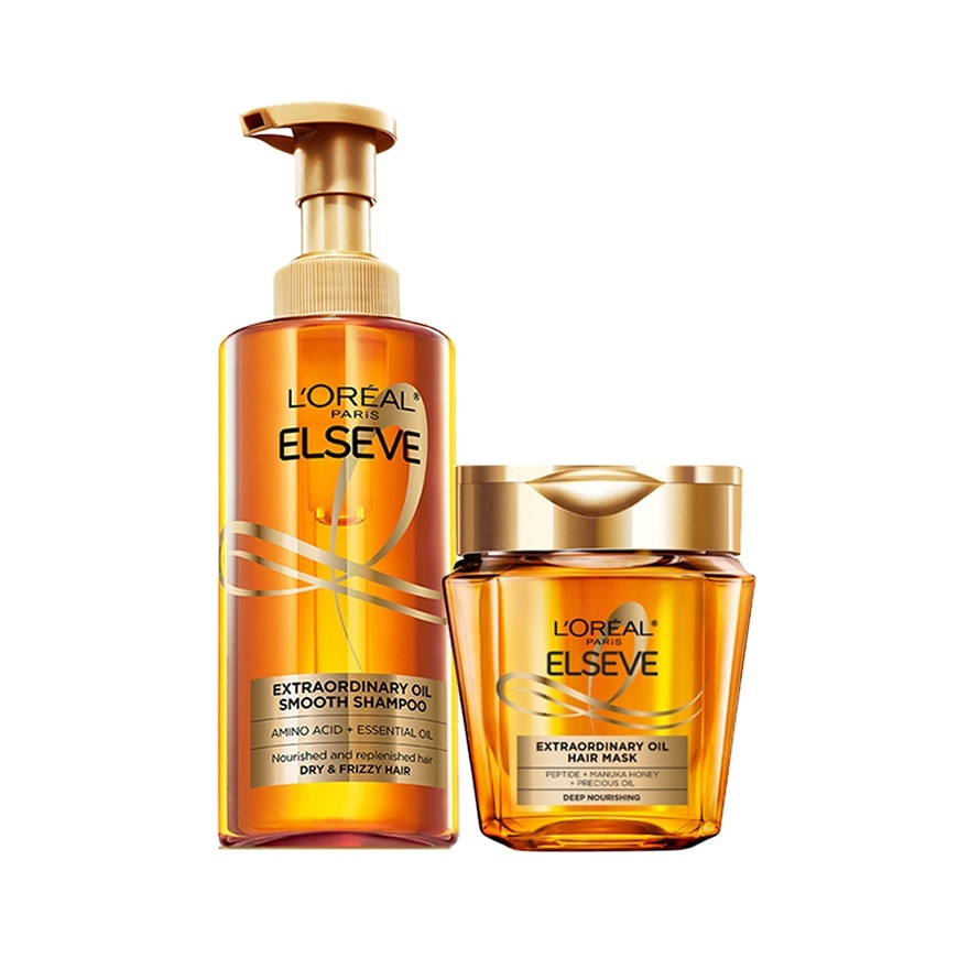Extraordinary Shampoo 440ml & Tub Mask Set