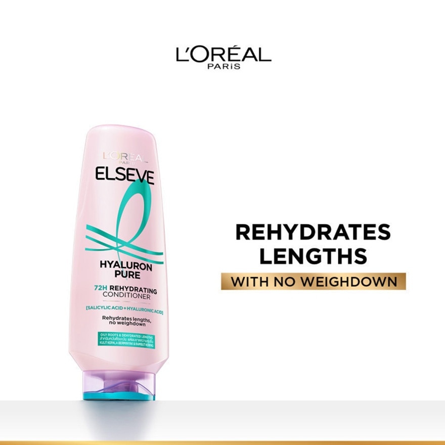 Hyaluron Pure Shampoo 280ml & Conditioner 265ml Set