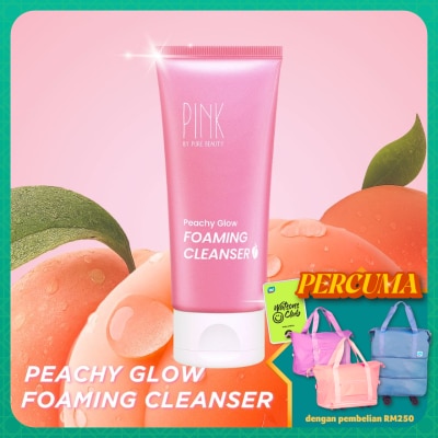 PINK BY PURE BEAUTY Peachy Glow Foaming Cleanser 100ml