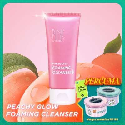 PINK BY PURE BEAUTY Peachy Glow Foaming Cleanser 100ml