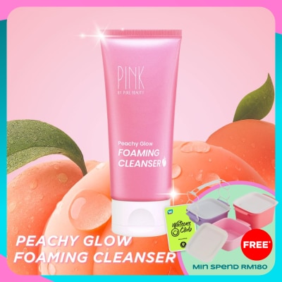 PINK BY PURE BEAUTY Peachy Glow Foaming Cleanser 100ml