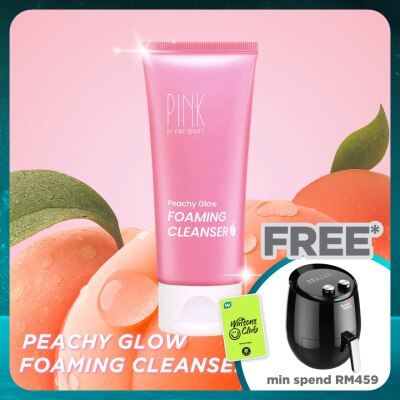 PINK BY PURE BEAUTY Peachy Glow Foaming Cleanser 100ml