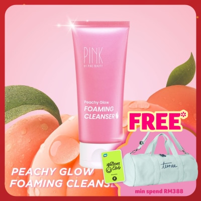 PINK BY PURE BEAUTY Peachy Glow Foaming Cleanser 100ml