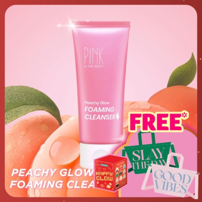 PINK BY PURE BEAUTY Peachy Glow Foaming Cleanser 100ml