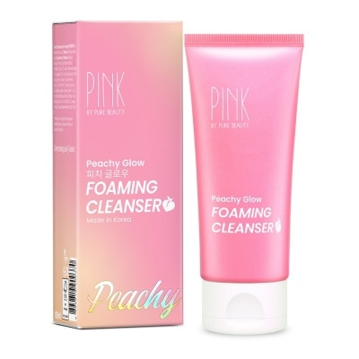 PINK BY PURE BEAUTY Peachy Glow Foaming Cleanser 100ml