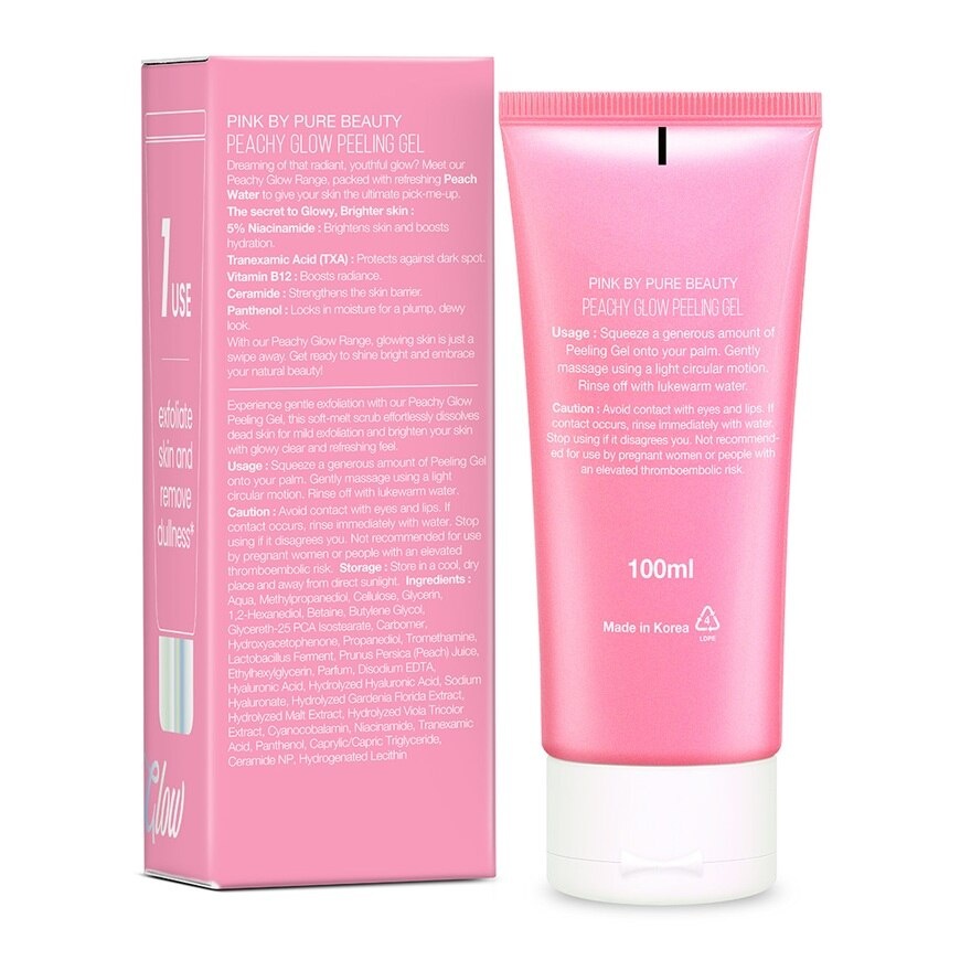 Peachy Glow Peeling Gel Cleanser 100ml image