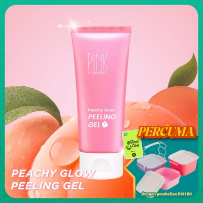 PINK BY PURE BEAUTY - Peachy Glow Peeling Gel Cleanser 100ml