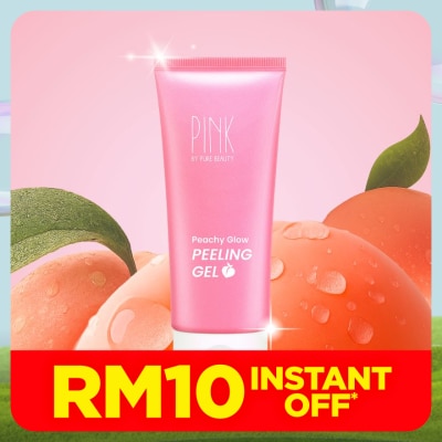 PINK BY PURE BEAUTY Peachy Glow Peeling Gel Cleanser 100ml