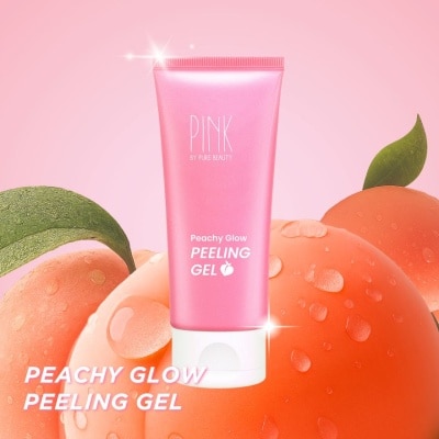 PINK BY PURE BEAUTY Peachy Glow Peeling Gel Cleanser 100ml