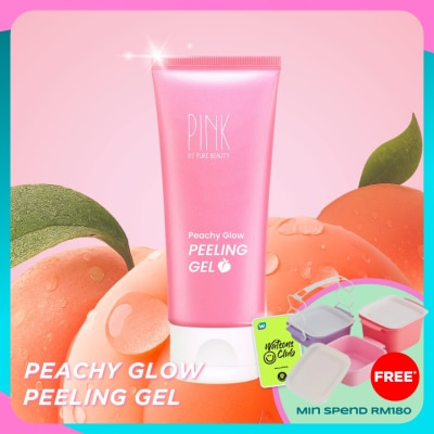 PINK BY PURE BEAUTY Peachy Glow Peeling Gel Cleanser 100ml