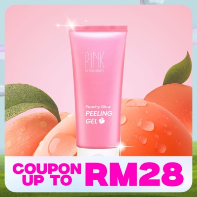 PINK BY PURE BEAUTY Peachy Glow Peeling Gel Cleanser 100ml