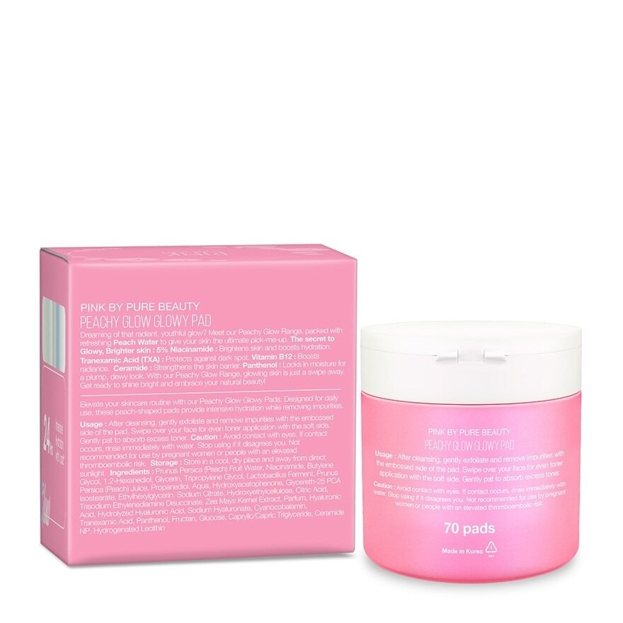 Peachy Glow Glowy Pad 70s