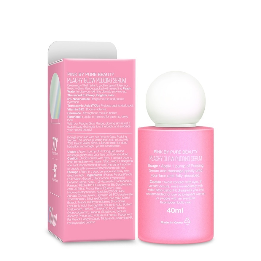 Peachy Glow Pudding Serum 40ml