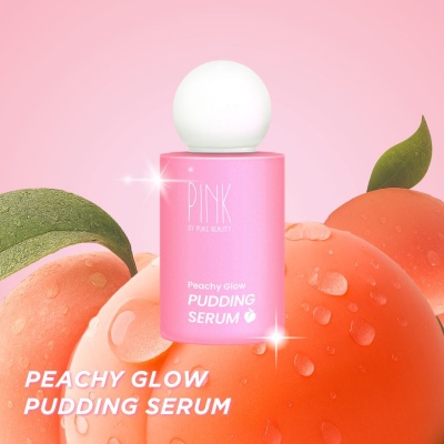 PINK BY PURE BEAUTY - Peachy Glow Pudding Serum 40ml image