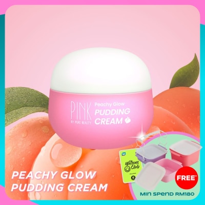 PINK BY PURE BEAUTY Peachy Glow Pudding Cream 50ml