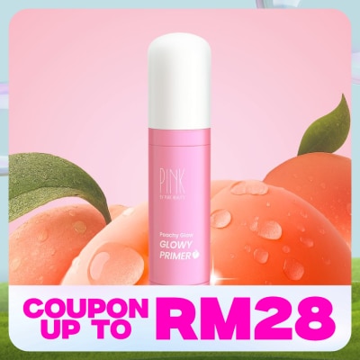 PINK BY PURE BEAUTY Peachy Glow Glowy Primer 40ml