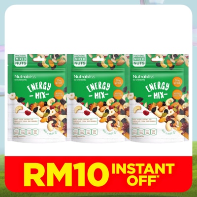 NUTRABLISS BY WATSONS Nutrabliss By Watsons Energy Mix 180g x 3