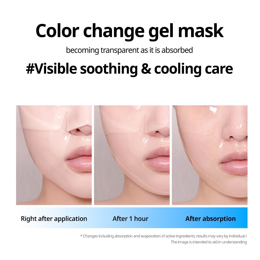 Heartleaf Hyaluron Soothing Gel Mask 1s