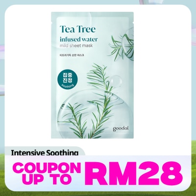 GOODAL Tea Tree Infused Water Mild Sheet Mask 1s