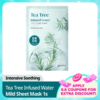 GOODAL - Tea Tree Infused Water Mild Sheet Mask 1s