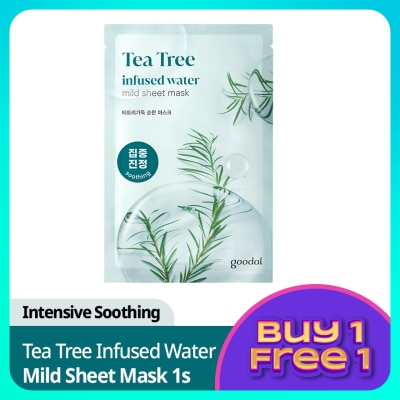 GOODAL Tea Tree Infused Water Mild Sheet Mask 1s