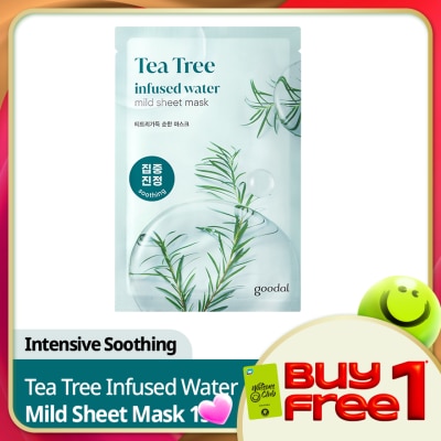 GOODAL - Tea Tree Infused Water Mild Sheet Mask 1s