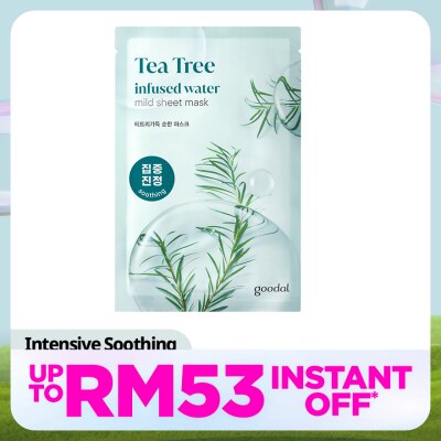 GOODAL Tea Tree Infused Water Mild Sheet Mask 1s