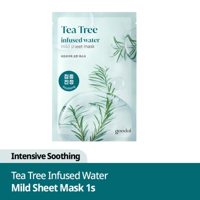 GOODAL - Tea Tree Infused Water Mild Sheet Mask 1s