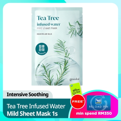 GOODAL Tea Tree Infused Water Mild Sheet Mask 1s image