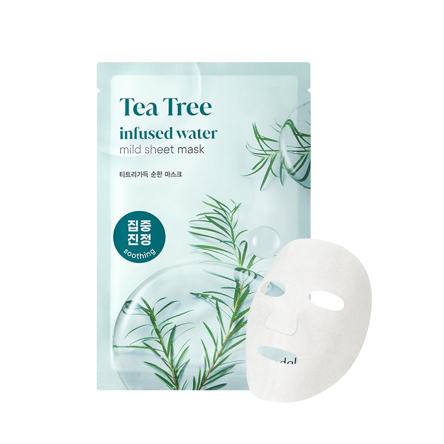 Tea Tree Infused Water Mild Sheet Mask 1s