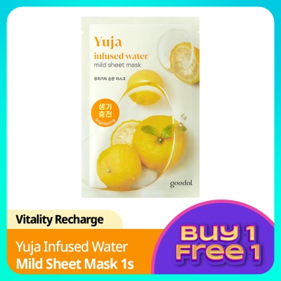 GOODAL Yuja Infused Water Mild Sheet Mask 1s