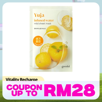 GOODAL Yuja Infused Water Mild Sheet Mask 1s