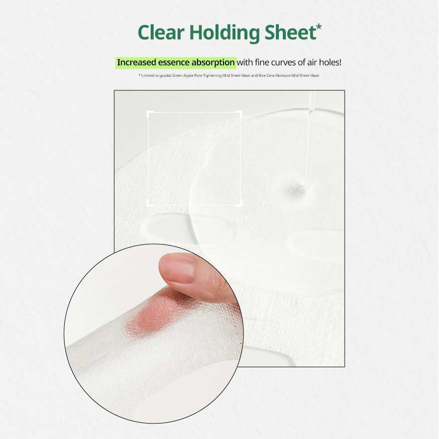 Rice Cera Moisture Mild Sheet Mask 1s