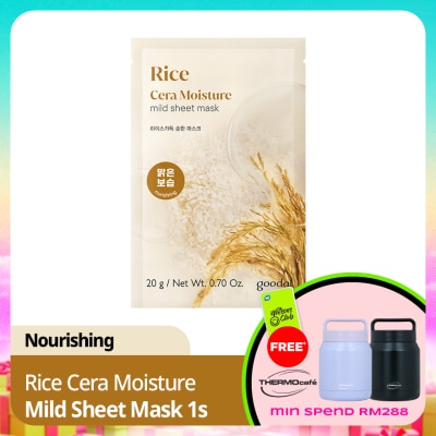 GOODAL - Rice Cera Moisture Mild Sheet Mask 1s