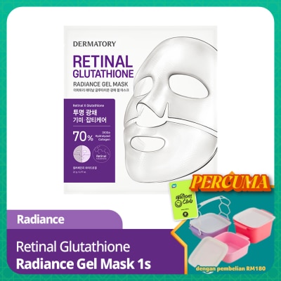 DERMATORY - Retinal Glutathione Radiance Gel Mask 1s