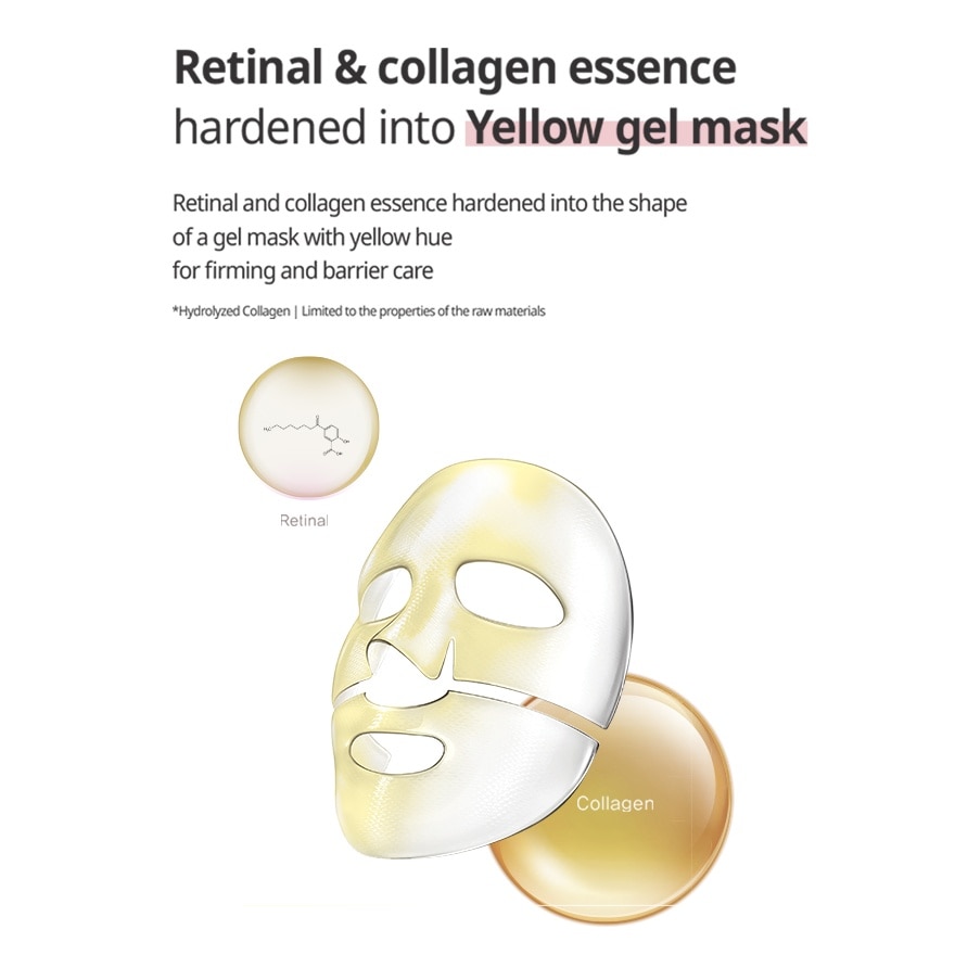 Retinal Collagen Lifting Gel Mask 1s