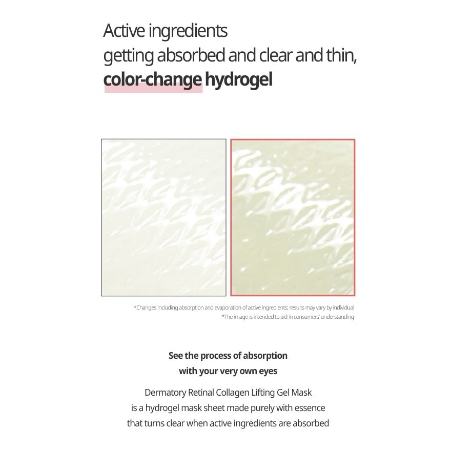 Retinal Collagen Lifting Gel Mask 1s