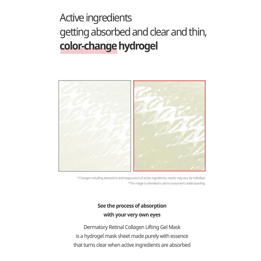 Retinal Collagen Lifting Gel Mask 1s image