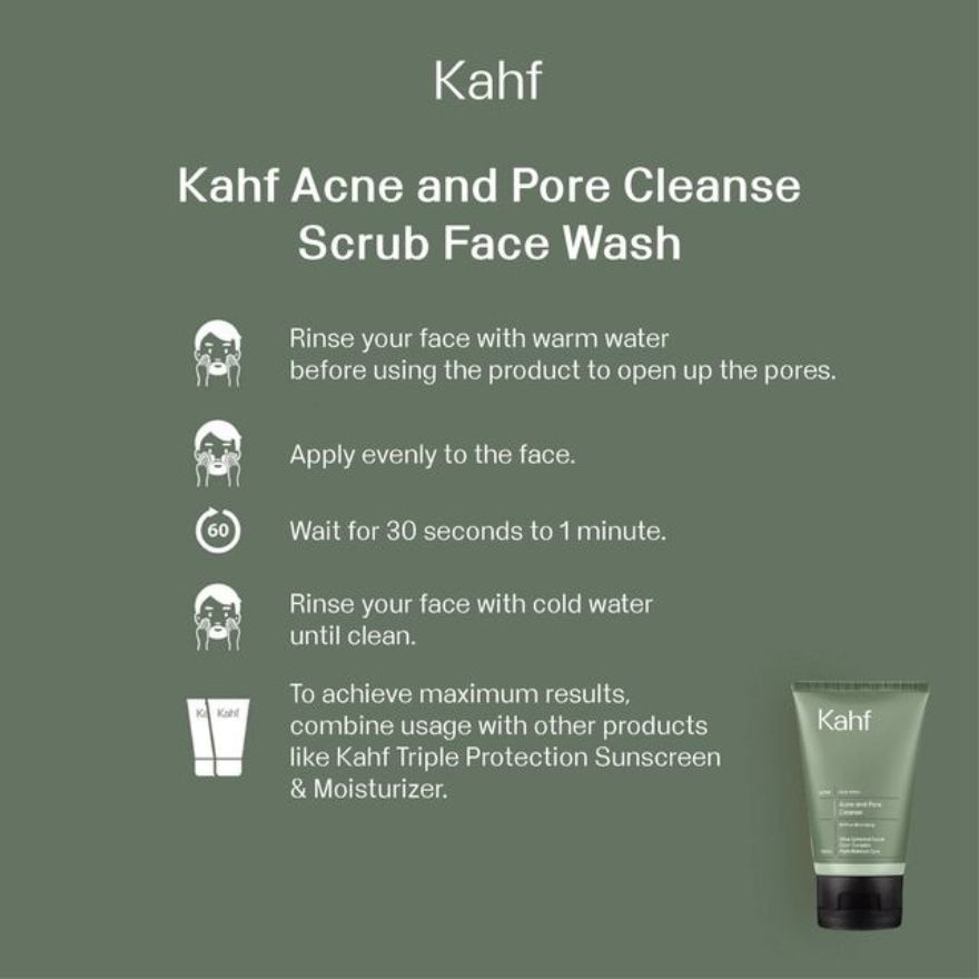 Acne and Pore Cleanse Scrub Face Wash 100 ml