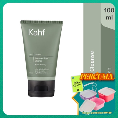KAHF - Acne and Pore Cleanse Scrub Face Wash 100 ml