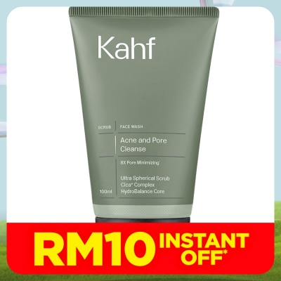 KAHF Acne and Pore Cleanse Scrub Face Wash 100 ml