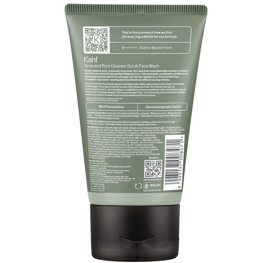 Acne and Pore Cleanse Scrub Face Wash 100 ml image