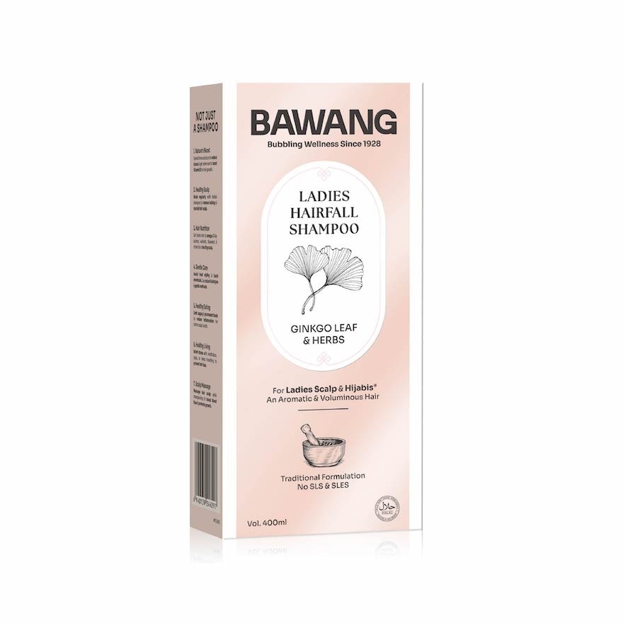 Ladies Hair Fall Shampoo 400ml with Chinese Herbal Formulation