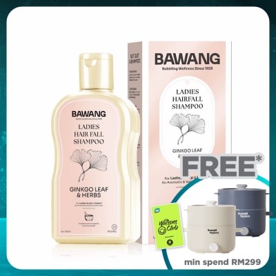 BAWANG Ladies Hair Fall Shampoo 400ml with Chinese Herbal Formulation