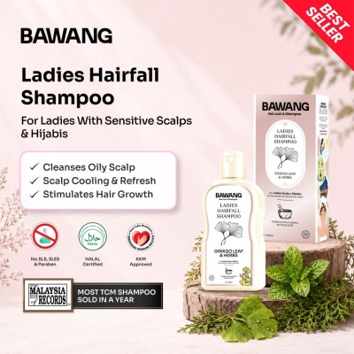 BAWANG Ladies Hair Fall Shampoo 400ml with Chinese Herbal Formulation image