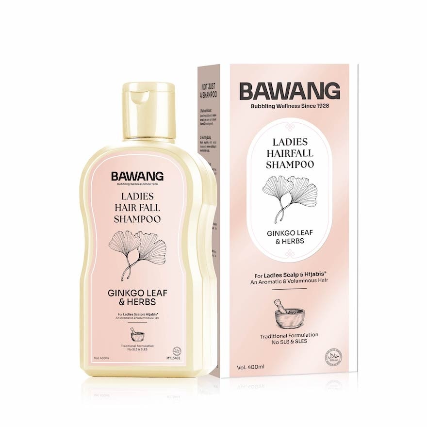 Ladies Hair Fall Shampoo 400ml with Chinese Herbal Formulation