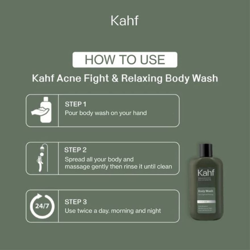 Relaxing and Acne Fight Body Wash 200 ml