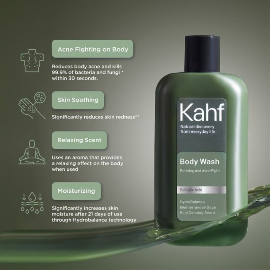 Relaxing and Acne Fight Body Wash 200 ml