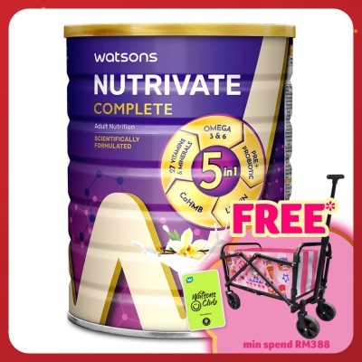 WATSONS Nutrivate Complete Adult Nutrition Powder 850g