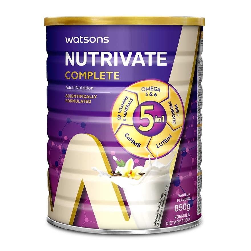 Nutrivate Complete Adult Nutrition Powder 850g